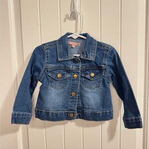 Kids Denim Jacket with Gold Buttons